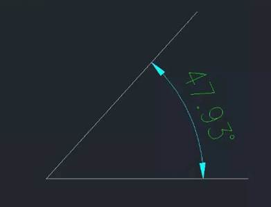 CAD的角度標注如何由XX.XX°改為XX°XX′XX″？