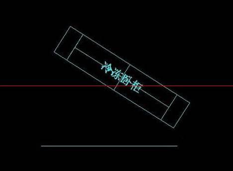 CAD怎么調整傾斜對象到水平位置