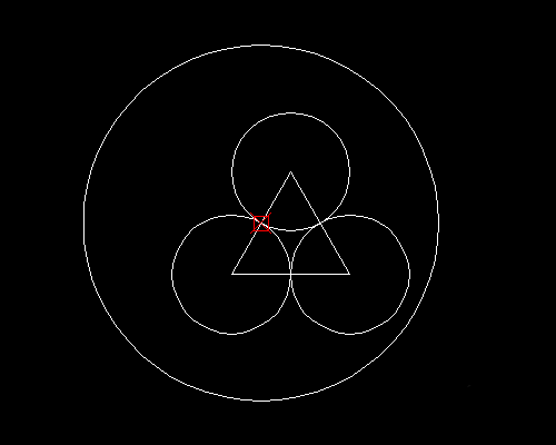 怎么用CAD繪制三環心形？