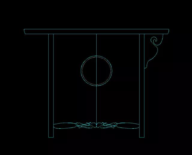 CAD怎么繪制中式家具平面圖？