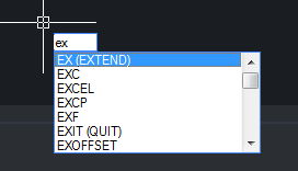 CAD中延伸的快捷鍵是什么？