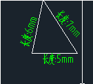 CAD如何繪制一個(gè)簡單地三角形？